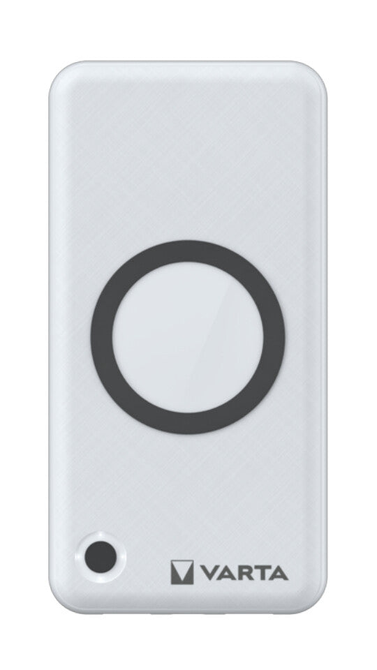 Varta 57908 101 111 powerbank Lithium polymer (LiPo) 15000 mAh Trådløs opladning Hvid