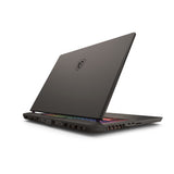 MSI Vector 17 HX AI A2XWJG-039 Intel Core Ultra 9 275HX Laptop 43,2 cm (17") Quad HD+ 32 GB DDR5-SDRAM 2 TB SSD NVIDIA GeForce RTX 5090 Wi-Fi 7 (802.11be) Windows 11 Home Tysk Grå
