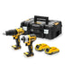 DeWALT DCK2060D2T-QW elektrisk skruetrækker & slagbor Gul