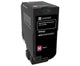 Lexmark 84C2HME tonerpatron 1 stk Original Magenta
