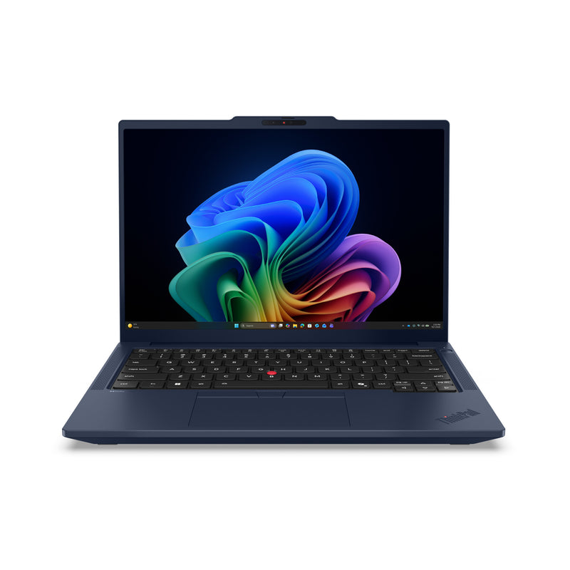 Lenovo ThinkPad T14 Gen 7 (Intel) Copilot+ PC Intel Core Ultra 7 355 Laptop 35,6 cm (14") Berøringsskærm WUXGA 32 GB LPDDR5x-SDRAM 512 GB SSD Wi-Fi 7 (802.11be) Windows 11 Pro Tysk Blå