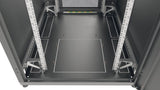 EFB Elektronik PRO-4280TS.P1P2 stativ 42U Fritstående reol Sort