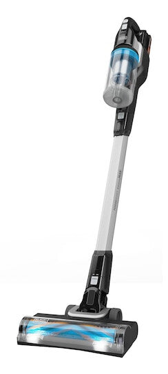 Black & Decker BHFEB520D1-QW stav støvsuger & elektrisk kost Stick vakuum Batteri Dry Cyclonisk Poseløs Sort, Sølv, Transparent 2 At