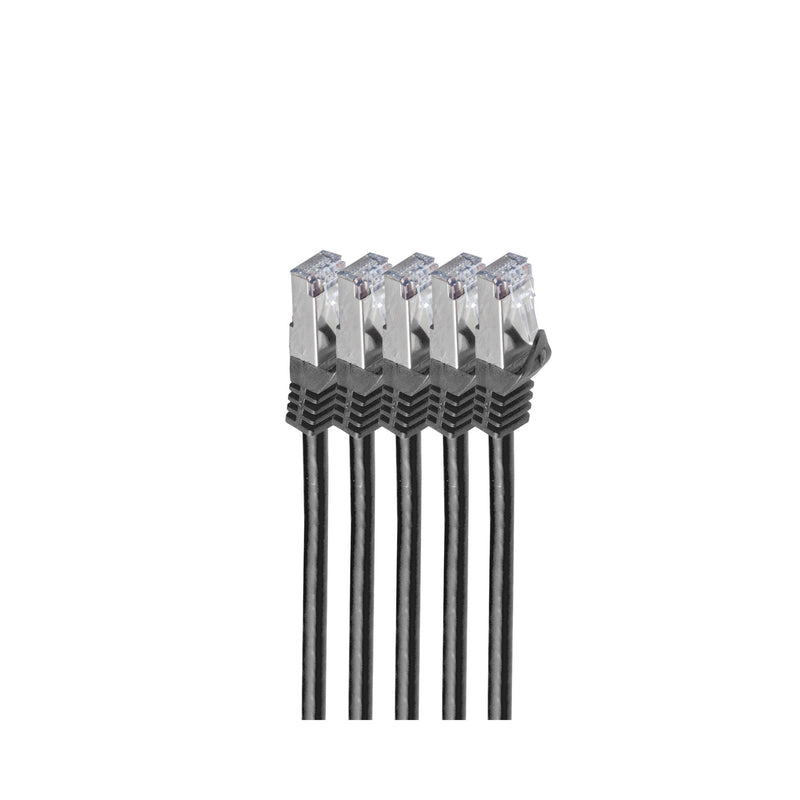 shiverpeaks BS75511-0.25S-SET5 netværkskabel Sort 0,25 m Cat7 S/FTP (S-STP)