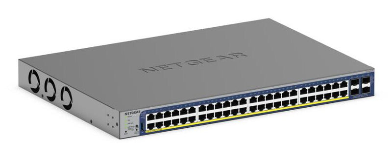 NETGEAR GS752TXP Administreret L2/L3/L4 10G Ethernet (100/1000/10000) Strøm over Ethernet (PoE) Sort