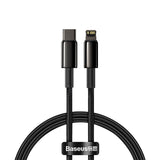Baseus Tungsten Gold 1 m Sort