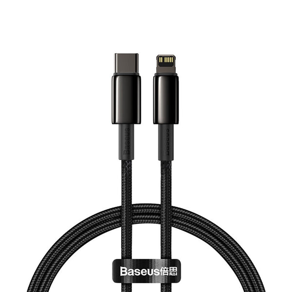 Baseus Tungsten Gold 1 m Sort