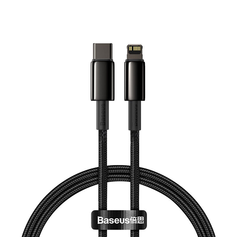 Baseus Tungsten Gold 1 m Sort