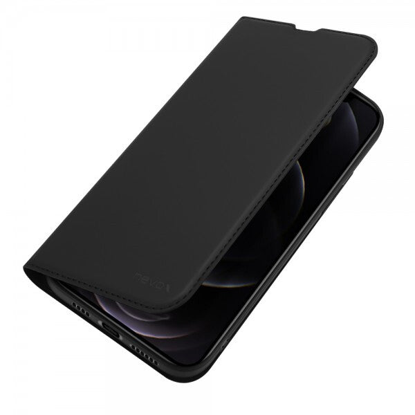 nevox 2104 mobiltelefon etui 17 cm (6.7") Folie Sort