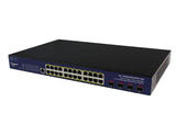 ALLNET 213130 Administreret L2 Gigabit Ethernet (10/100/1000) Strøm over Ethernet (PoE) Sort