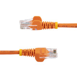 StarTech.com 45PAT50CMOR netværkskabel Orange 0,5 m Cat5e U/UTP (UTP)