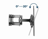 Gembird WM-70ST-01 tv-beslag 177,8 cm (70") Sort