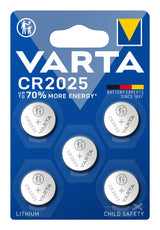 Varta 6025101415 Engangsbatteri CR2025 Lithium