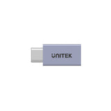 UNITEK A1038GY01 kabel kønsskifter USB-C Mørkegrå