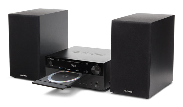 Aiwa MSBTU-550 stereoanlæg Home audio micro system 50 W Sort
