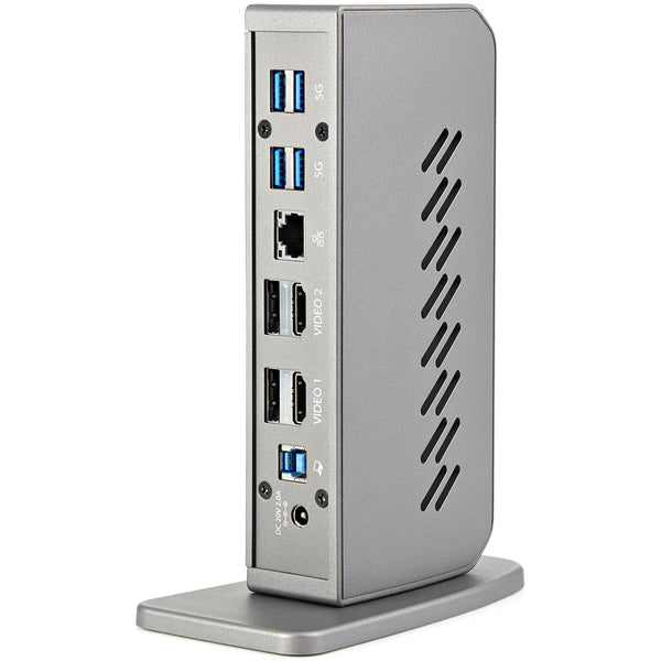 StarTech.com DK30A2DHUUE dockingstation Ledningsført USB 3.2 Gen 1 (3.1 Gen 1) Type-B Sort, Grå
