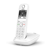 Gigaset AS690 Analog/DECT-telefon Nummervisning Hvid