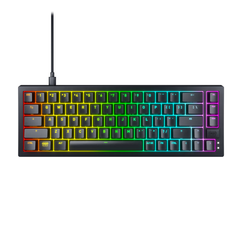 CHERRY K5V2 Compact tastatur Spil USB QWERTY Engelsk Sort
