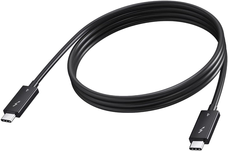 Vision TC 2MUSBCTB4/BL Thunderbolt kabel 2 m 40 Gbit/sek. Sort