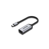 UNITEK V1420A videokabel adapter 0,15 m USB Type-C HDMI Grå