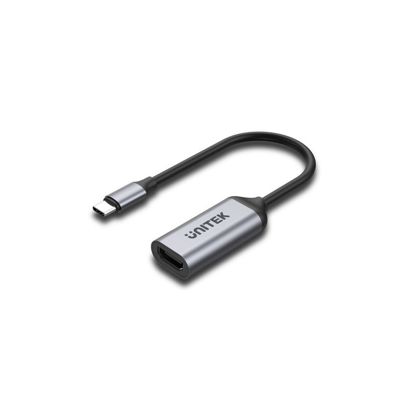 UNITEK V1420A videokabel adapter 0,15 m USB Type-C HDMI Grå