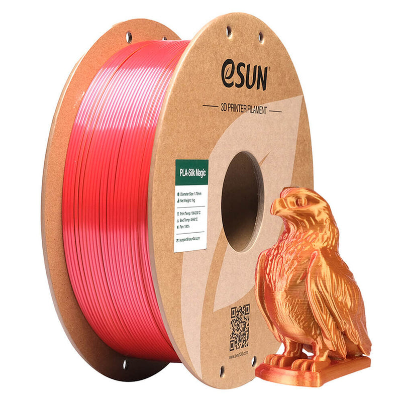 eSUN EPLA-SILK MAGIC Polymælkesyre (PLA) Rød, Guld 1 kg