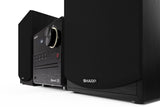 Sharp XL-B512(BK) stereoanlæg Home audio micro system 45 W Sort