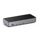 Satechi Triple 4K Display Ledningsført Dock Sort, Sølv