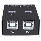 Manhattan 162005 interface hub 480 Mbit/s Hvid