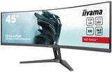 iiyama G-MASTER RED EAGLE CURVED computerskærm 113 cm (44.5") 5120 x 1440 pixel Dual QHD LED Sort