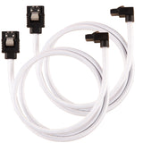 Corsair CC-8900283 SATA-kabel 0,6 m Sort, Hvid
