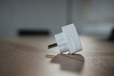 Verbatim WTEU-02 strømstik adapter Type F Universel Hvid