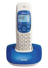 Brondi Nice DECT telefon Nummervisning Blå, Hvid
