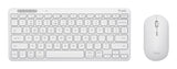 Trust Lyra tastatur Mus inkluderet Kontor RF trådløs + Bluetooth QWERTZ Tysk Hvid