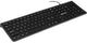 Voxicon DK-282W-B tastatur Kontor USB QWERTY Nordisk Sort