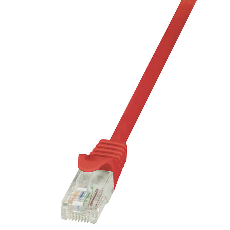 LogiLink 10m Cat.6 U/UTP netværkskabel Rød Cat6 U/UTP (UTP)