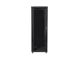 Lanberg FF01-8847-12B stativ 47U Fritstående reol Sort