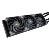 Silverstone SST-XE360PDD Computerkølesystem Processor Væskekølingssæt 12 cm Aluminium, Sort, Grå
