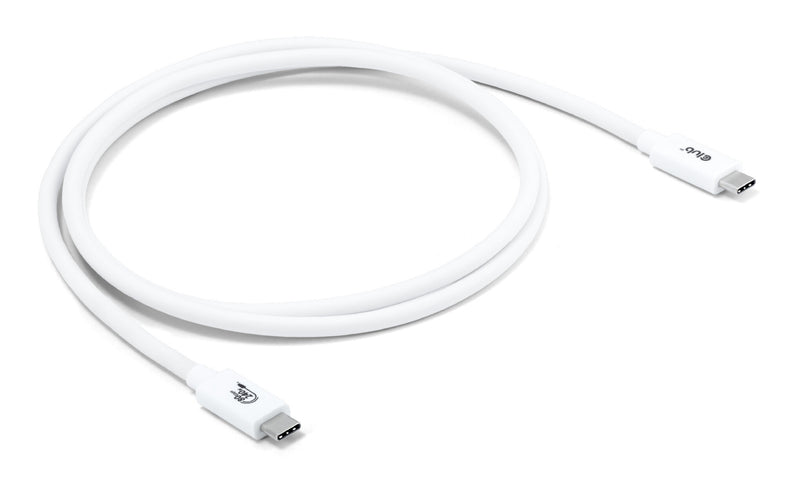 CLUB3D CAC-1572 USB-kabel USB4 Gen 2x2 1,2 m USB C 80 Gbit/sek. 240 W Hvid