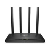 TP-Link Archer C6 trådløs router Gigabit Ethernet Dual-band (2,4 GHz / 5 GHz) Sort