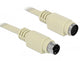 DeLOCK 85805 PS/2-kabel 1,8 m 6-p Mini-DIN Beige