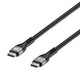 Manhattan 356367 USB-kabel USB 2.0 2 m USB C 0,48 Gbit/sek. 240 W Sort