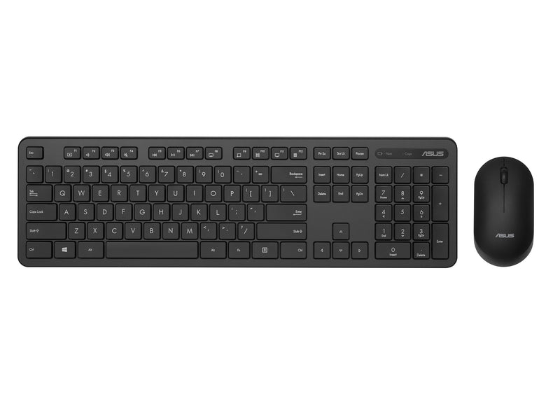 ASUS CW100 tastatur Mus inkluderet Universel RF trådløst QWERTY US engelsk Sort