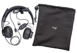 Logitech 981-000870 hovedtelefoner/headset Ledningsført Opkald/musik USB Type-C Grafit