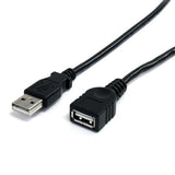 StarTech.com USBEXTAA3BK USB-kabel 0,91 m USB A 0,48 Gbit/sek. Sort