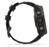 Garmin fēnix 8 Pro 3,56 cm (1.4") AMOLED 51 mm Digital 454 x 454 pixel Berøringsskærm Sort, Grå, Titanium Wi-Fi GPS (satellit)