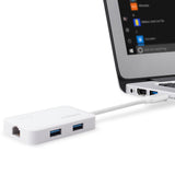 Edimax EU-4308 dockingstation USB 3.2 Gen 1 (3.1 Gen 1) Type-C Hvid