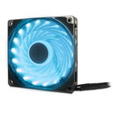 Inter-Tech L-12025 Aura Computerkabinet Ventilator 12 cm Sort