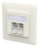 METZ CONNECT 130E381002-I stikkontakt RJ-45 Hvid