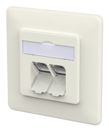METZ CONNECT 130E381002-I stikkontakt RJ-45 Hvid